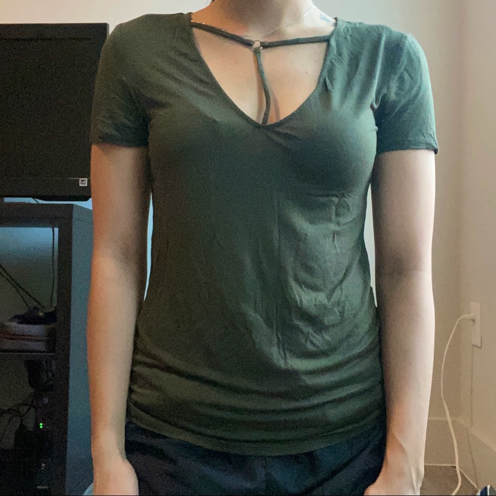 Stylish Olive Blouse - Windsor